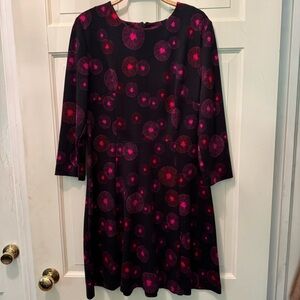 Women's Trina Turk Leoti Fireworks Long Sleeve Dress -  Size Large - NWT